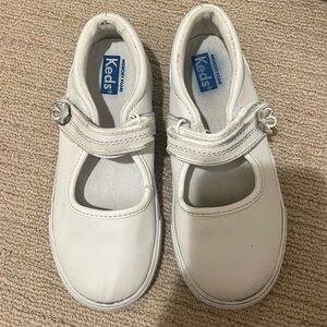 Girls white Ked Mary Jane’s size 12 W